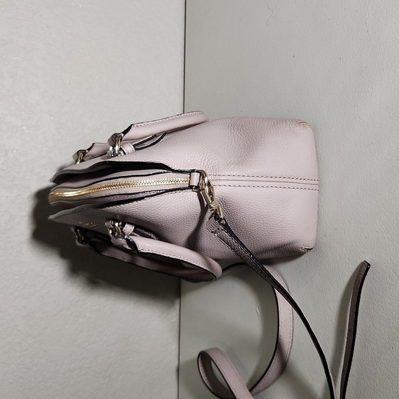 Kate Spade Blush Lavender Leather Triple Compartment 2 Way Shoulder bag - Picture 3 of 17